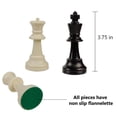 thumbnail image 2 of Figuras de rey de plástico Juegoal de Chess Pieces, 32 piezas, 9,5 cm, 2 of 8