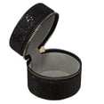 thumbnail image 5 of Ruby + Cash Plastic Circle Travel Jewelry Accessory Organizer in Black, 5 of 5