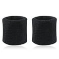 thumbnail image 2 of Sunjoy Tech Cotton Sports Wristband Absorb Sweat Low Heat Suitable for Outdoor Sports, 2 Pieces, 2 of 3