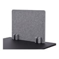 thumbnail image 2 of Stand Up Desk Store ReFocus Raw Noise and Distraction Reducing Freestanding Acoustic Desk Divider Mounted Privacy Panel (Castle Gray, 20.9"  x 16" ), 2 of 9