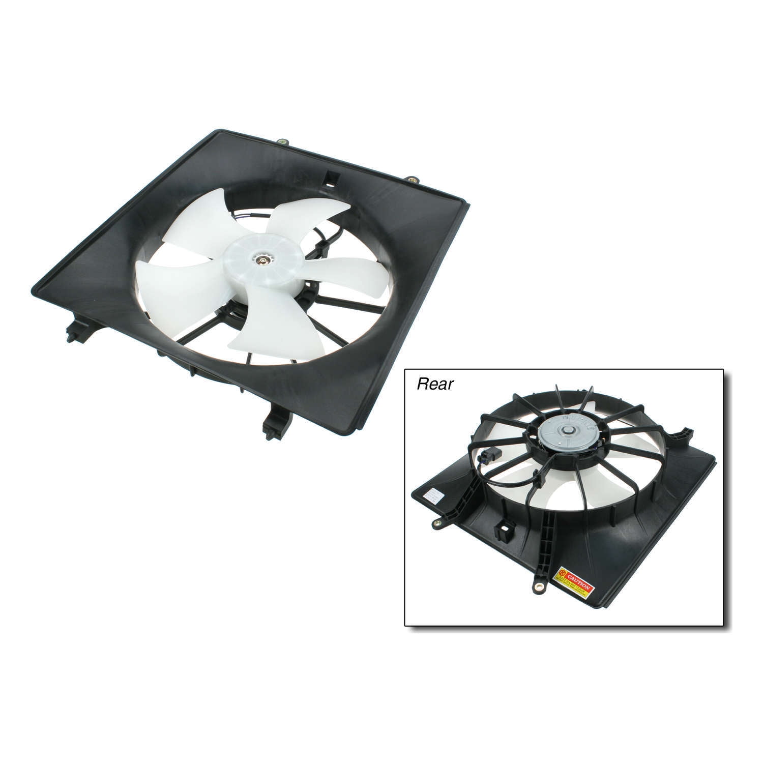 TYC Auxiliary Fan Assembly, motor, blade, & shroud
