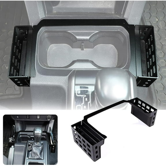 TINKI Fit for Tacoma 2016 2017 2018 2019 2020 2021 2022 Gear Shifter Console Organizer Tray, Center Console Multifunctional Side Tray Organizer