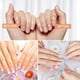thumbnail image 5 of 4 limas de uñas de cristal con estuche, limas de uñas de cristal, juego de manicura con lima de uñas floreada para el cuidado de las uñas, 5 of 6