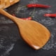 thumbnail image 3 of Espátula de madera. Espátula plana para freír con mango largo. Hecha a mano para utensilios de cocina., 3 of 6