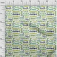 thumbnail image 3 of oneOone Cotton Poplin Light Green Fabric Text Fabric For Sewing Printed Craft Fabric By The Yard 56 Inch Wide, 3 of 6