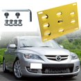 thumbnail image 1 of Xotic Tech Gold Bumper Tow Hook License Plate Mount Bracket for Mazda CX-5 2013-2018, Fit Mazda 3 6 2014-2018, 1 of 7