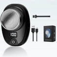 thumbnail image 1 of CNKOO Mini Portable Shaver Men Eco Essence Shaver Electric Razor USB Rechargeable Waterproof, 1 of 8