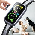 thumbnail image 1 of Collar antiladridos Kollgux para perros grandes, antiladridos, 4 en 1, negro, 1 of 8