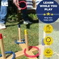 thumbnail image 4 of Ring Toss Outdoor Game from Front Porch Classics, for 2 Players Ages 8 and Up, 4 of 5