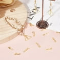 thumbnail image 4 of 20Pcs Tiny Lightning Bolt Charms Real 18K Gold Plated Bulk Flash Shape Weather Storm Thunder Dangle Pendants Lightning Charm for Necklace Earrings Bracelets DIY Jewelry Making 9x2.5mm, 4 of 6