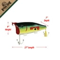 New Rivers Edge Giant Lure Mailbox Bass Exclusive Color