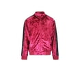 thumbnail image 3 of G-Style USA Men's Velvet Velour Tracksuit Set, Zipper Jacket and Sweatpants, Up to 5X, 3 of 9
