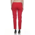 thumbnail image 2 of Zac & Rachel Women's Pull-On Millenium Ankle Pants, Red Ginger, 14, 2 of 2