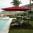 thumbnail image 5 of 11FT Square Cantilever Patio Umbrella in Red (without Umbrella Base), 5 of 6