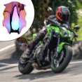 thumbnail image 4 of Cubierta protectora de extensión de deflector Suministros de piezas negro colorido Cola Parabrisas de motocicleta, 4 of 8