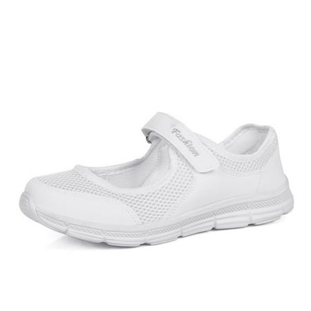 

Women Sneakers Fashion Breathable Mesh Casual Shoes Zapatos De Mujer Plataforma Flat Shoes Women Work Shoes Comfortable for Work