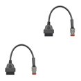 thumbnail image 2 of Sidaley 6PIN TO 16PIN Conversion Line Adapter Accessories Professional Motorcycle Tools Wire Scan Plug Extension Converter Type1 NO1, 2 of 6