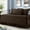 Coffee, variant on 5 Piece Daybed Sets, Quilted Daybed Bedding Set, Twin Size All Season Cozy Daybed Covers Set with Bedskirt and Shams, 75"x39", Coffee