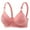 Pink, variant on Womens Seamless Jelly Bras No Underwire Plus Size Comfort Soft Supportive Cute Breathable Wireless Bra Seamless Bras for Women 1 PC