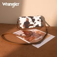 thumbnail image 3 of Wrangler Small Crossbody Wallet Purses RFID Trendy Purses for Women with Adjustable Straps, Cow-Brown, 3 of 7