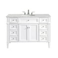 thumbnail image 4 of Elegant Decor Park Avenue 48" Wood Single Bathroom Vanity in Gray, 4 of 7