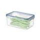 thumbnail image 1 of Recipientes transparentes herméticos para almacenar alimentos | Tarros apilables para la despensa, el congelador y el refrigerador., 1 of 7