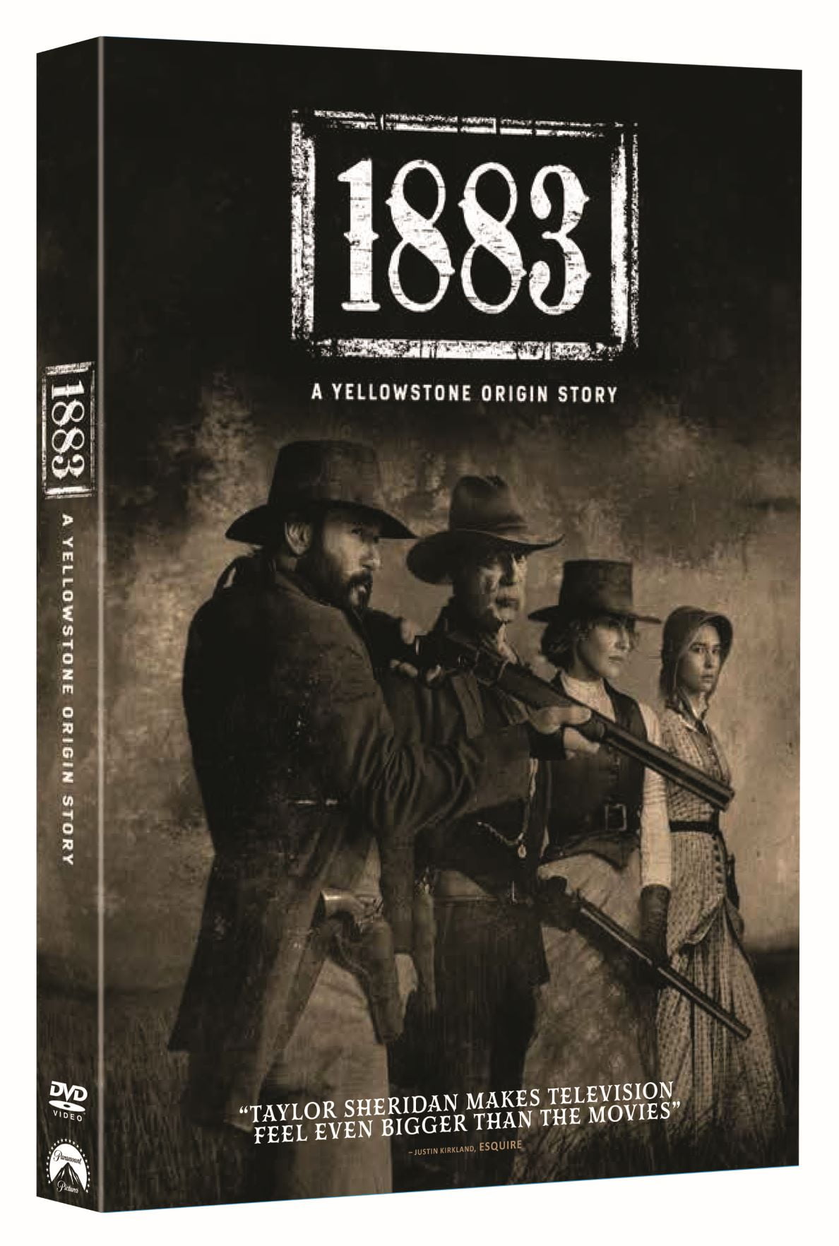 Paramount 1883- Yellowstone Origin Story- (DVD)