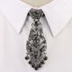 thumbnail image 1 of Corbatas de cristal con personalidad a la moda, corbata corta de Metal para fiesta de vino coreana, accesorios para hombre, 1 of 3