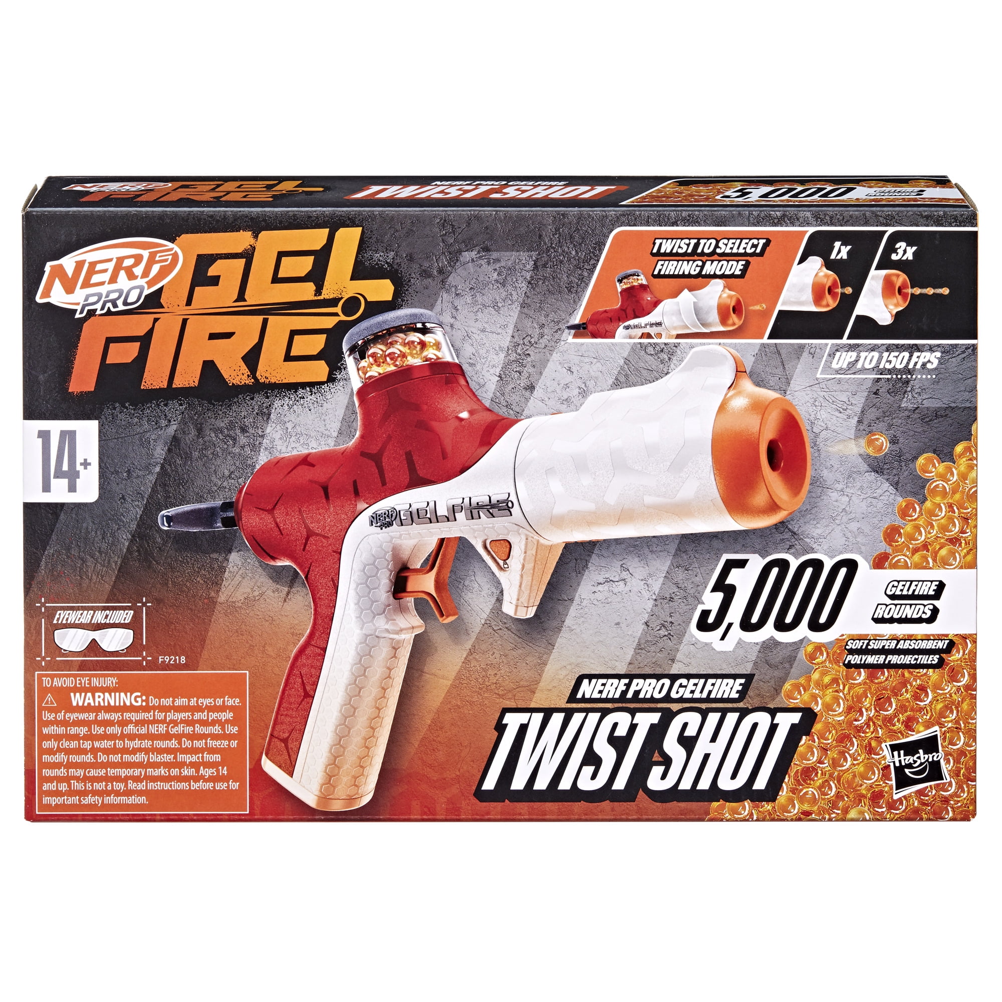 Nerf, Nerf Pro Gelfire Twist Shot Blaster, 5,000 rounds - Walmart.com