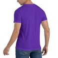 thumbnail image 5 of Chicken Whisper Men'S Basic Short Sleeve T-Shirt Purple 6x-Large, 5 of 5