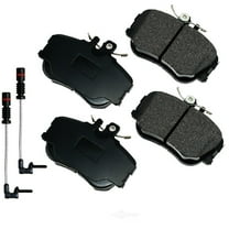 Akebono EURO Ultra-Premium Brake Pad Set, Ceramic Fits select: 1994-1998 MERCEDES-BENZ C