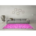 thumbnail image 3 of Ahgly Company Indoor Rectangle Abstract Pink Modern Area Rugs, 6' x 9', 3 of 4