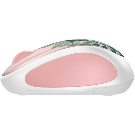 Logitech - Design Collection Limited Edition Wireless 3-button Ambidextrous Mouse with Colorful Designs - Chirpy Bird