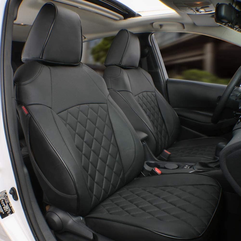 EKR Custom Fit CHR Car Seat Covers for Toyota CHR 2017 2018 2019 2020 2021 2022 Full Set
