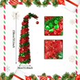 Soul's 5ft Whimsical Christmas Tree with 50 LED Lights for Christmas ...