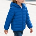 thumbnail image 6 of gbyLJF Girls Lightweight Puffer Jacket Packable Zip Up Hooded Coat Warm Winter Outwear for School Daily Outdoor, 6 of 9