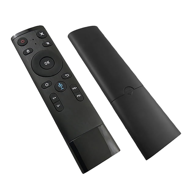 q5 bluetooth 2 4ghz wifi voice remote control air mouse with usb receiver for smart tv android box type 1