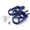 blue, variant on CNC Billet Wide Foot Pegs Pedals for Suzuki RM125 RM250 RMX 250 S R DRZ400 DRZ400S DRZ400E