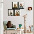 thumbnail image 3 of Aingg Playroom Decor, Colorful Kids Nursery Toddler Room Wall Art Prints 4Pcs, Pastel Striped Kids Play Room Posters for Toddler Boys Girls Kid Nursery Room Bedroom Playroom, Unframed, 3 of 6