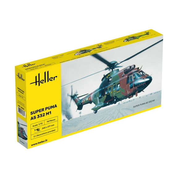 Heller Models Super Puma AS 332 M1 New