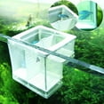thumbnail image 3 of Fish Breeding Box Acrylic Fish Isolation Box With Suction Cups Aquarium Acclimation Hatchery Incubator For Baby Fishes Shrimp, 3 of 6