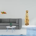 thumbnail image 2 of CoudarTitie Cheetah Figurine Resin Gold Animal Statue Realistic Desktop Ornament Tabletop Sculpture Decorative Piece with Rich Detailing Suitable for Art Collecti, 2 of 8