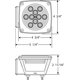 thumbnail image 3 of Kit de Luz Trasera Optronics TLL90RK LED Impermeable Roja, 3 of 4