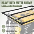 thumbnail image 3 of GENARMOR Waterproof Generator Cover for Running, Heavy Duty Outdoor Enclosure for 4000W-13000W, Black, 3 of 7