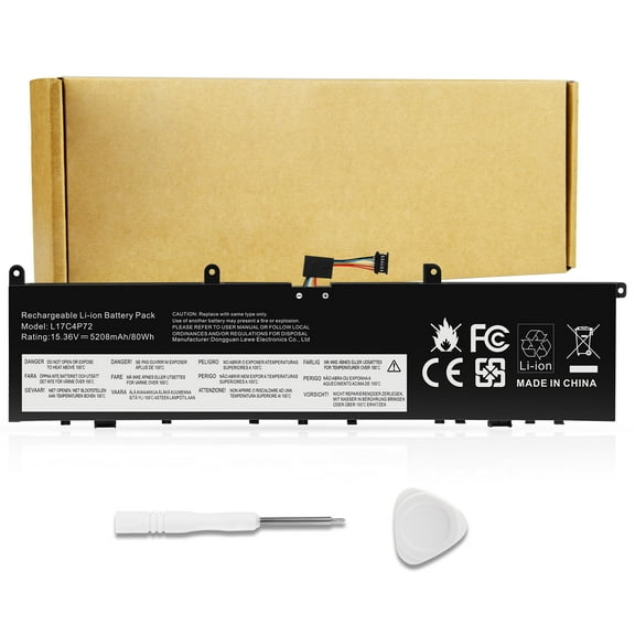 L17C4P72 Laptop Battery for Lenovo ThinkPad X1 Extreme 1st Gen/2nd Gen ThinkPad P1 1st Gen/2nd Gen Series L17M4P72 01AY968 01AY969 L18M4P71 01YU911 5B10V98091