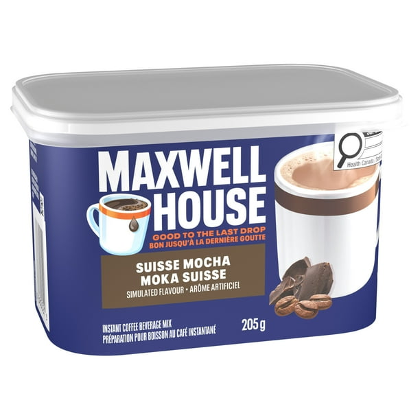 マック Maxwell House Suisse Mocha Flavoured Instant Coffee Beverage Mix