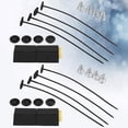 thumbnail image 1 of Minkissy 2 Set Car Radiator Cooling Plastic Fan Support for Vehicle Maintenance, 1 of 7