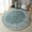 Gray481, variant on Tuvgenk Area Rugs Living Room Washable Rug 2×8in Blue Round Floor Mats