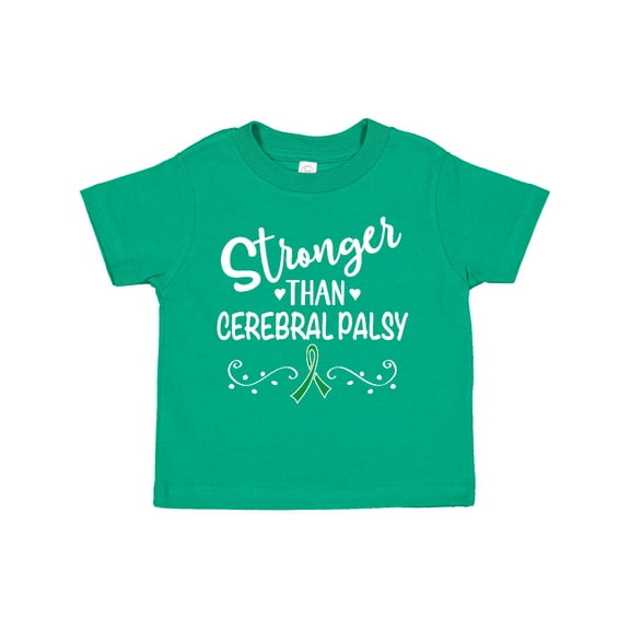 Inktastic Cerebral Palsy Awareness Month Support Boys or Girls Toddler T-Shirt