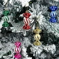 thumbnail image 6 of 6 Pcs Christmas Tree Hanging Candy Ornaments Xmas Candy Cane Peppermint Tree Decorations Shatterproof Xmas Candies Ornaments for Christmas Tree Home Party Supplies Christmas Decorations, 6 of 8